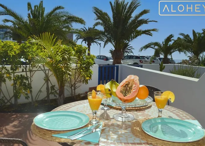 Casa Maresía Moreras Con Vista Mar En Primera Linea Y Piscina Compartida Playa Blanca (Lanzarote)